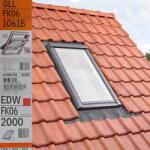 VELUX Fereastra VELUX GLL 66X118 1061B + Rama EDW 2000 (VELUX GLL FK06 1061B +EDW 2000)