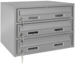 KĽUČKA M39R/3 cutie poștală modulară RAL9006 RAL 9006 / Argintie (3120K23177)