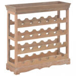 VidaXL Dulap de vinuri, 70x22, 5x70, 5 cm, MDF, maro (280068) Suport sticla vin