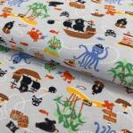 Jersey Pirates island light grey ORGANIC