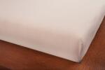 Wooline Cearșaf Jersey 90x200 cm, culoare crem