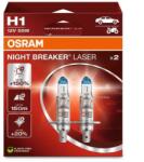 OSRAM Set de 2 bucăți H1 OSRAM Night Breaker Laser +150% de nouă generație
