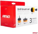 AMiO Set de perii de curățare, 3 bucăți, AMIO
