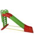 MyKids Tobogan pentru copii MyKids 243 cm, verde-rosu, plastic rezistent (00071051)