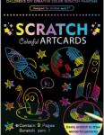 Bambinice Set 9 planse razuibile Scratch ArtCards 16x12 cm Bambinice BN053 (B370785) Carte de colorat