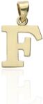 Gold letter pendants 14 K arany F Betű medál - AU-XS2-F-60 (AU-XS2-F-60)