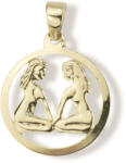 Gold horoscope pendants 14 karátos arany ikrek horoszkóp medál - AU1-1-2-03-60 (AU1-1-2-03-60)