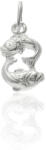 Fine Silver 925-ös ezüst halak horoszkóp medál - AG1-1-4-12-100 (AG1-1-4-12-100)