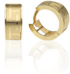 Gold earrings for ladies AU65025 - 14 karátos arany női fülbevaló Francia patentzárral (AU65025)