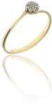 Gold rings AU53047 - 14 karátos női arany eljegyzési gyűrű Méret: 56 (AU53047)