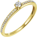 Frank Trautz Diamonds Gyémánt kővel díszített női gyűrű - 1-06326-51-0089-52 (1-06326-51-0089-52)