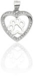 Fine Silver AG121141 - Ezüst szív medál (AG121141)