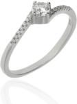 Fine Silver AG122494 - Ezüst női gyűrű Méret: 57 (AG122494)