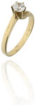 Gold rings AU64452 - 14 karátos női arany eljegyzési gyűrű Méret: 51 (AU64452)