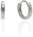 Fine Silver AG124727 - Ezüst bepattintós női fülbevaló pár (AG124727)