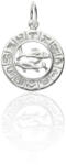 Fine Silver 925-ös ezüst halak horoszkóp medál - AG1-1-2-12-170 (AG1-1-2-12-170)
