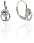 Fine Silver AG122475 - Ezüst hagyományos záras beakasztós női fülbevaló pár (AG122475)