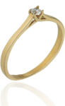 Gold rings AU84190 - 14 karátos női arany eljegyzési gyűrű Méret: 57 (AU84190)