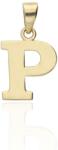 Gold letter pendants 14 K arany P Betű medál - AU-XS2-P-60 (AU-XS2-P-60)