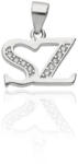 Fine Silver Ezüst SZ Betű medál - AG-XS1-SZ120 (AG-XS1-SZ120)