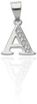 Fine Silver Ezüst A Betű medál - AG-XS1-A120 (AG-XS1-A120)