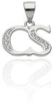Fine Silver Ezüst Cs Betű medál - AG-XS1-CS120 (AG-XS1-CS120)