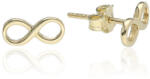 Gold earrings for ladies AU81757 - 14 karátos arany női beszúrós fülbevaló pár (AU81757)