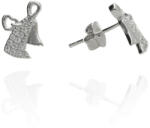 Fine Silver AG122087 - Ezüst beszúrós fülbevaló (AG122087)