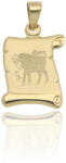 Gold horoscope pendants 14 karátos arany bika horoszkóp medál - AU1-1-3-02-90 (AU1-1-3-02-90)