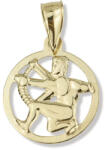 Gold horoscope pendants 14 karátos arany nyilas horoszkóp medál - AU1-1-2-09-60 (AU1-1-2-09-60)