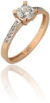 Gold rings AU80203 - 14 karátos női arany eljegyzési gyűrű Méret: 50 (AU80203)