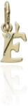 Gold letter pendants 14 K arany É Betű medál - AU-XS3-EE-40 (AU-XS3-EE-40)