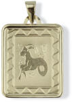 Gold horoscope pendants 14 karátos arany bak horoszkóp medál - AU1-1-5-10-90 (AU1-1-5-10-90)