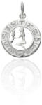 Fine Silver 925-ös ezüst szűz horoszkóp medál - AG1-1-2-06-170 (AG1-1-2-06-170)
