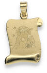 Gold horoscope pendants 14 karátos arany szűz horoszkóp medál - AU1-1-3-06-90 (AU1-1-3-06-90)