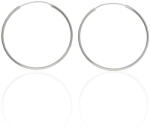 Fine Silver AG122845 - Ezüst karika fülbevaló pár Átmérő: Ø 50 mm (AG122845)