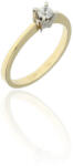 Gold rings AU52848 - 14 karátos női arany eljegyzési gyűrű Méret: 52 (AU52848)