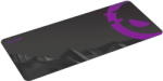 LORGAR Mouse pad LORGAR MPA15XL, 900 x 400 x 3, poliester, Negru/Mov (LRG-MPA15XL) - forit Mouse pad
