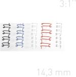Opus Spire metalice 14, 3mm, pas 3: 1", 100 buc/cutie, OPUS - alb (OP-3A14BIA100)
