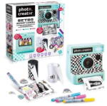 Canal Toys Jucarie creativa Canal Toys Camera foto instantanee, Canal Toys, 4 role hartie, set cu autocolante si marker (CLK 019)