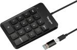 Targus Tastatura Numerica cu Fir Targus EcoSmart AKP13GL USB Negru (AKP13GL)