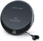 MUSE Player portabil CD/MP3 Muse M-900 DM, Antisoc, Negru (M-900DM)