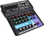 NWPro A6 Mixer audio A6, 6 canale, procesor de efecte integrat (A6)