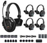 Synco X-Talk X5 Sistem intercom wireless cu 5 casti (2, 4 GHz) (XPRO5)
