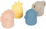 Small foot Silicone Bath Toy Set Fürdőjátékok 12m+ 4 db