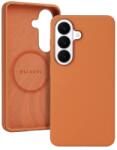 Liavec Silky tok fém kamera kerettel Samsung Galaxy S26 Plus-hoz narancs
