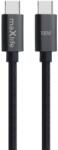 Maxlife Кабел Maxlife - MXUC-12, USB-C/USB-C, 2m, черен (14939)