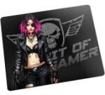 Spirit Of Gamer Egérpad - Phantom (420 x 330 x 4mm; varrott szélek; üveg felület; fekete) SOG-PAD03VER
