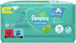 Pampers baba törlőkendő 2x52db-os Fresh Clean