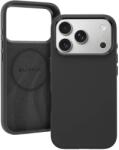 Liavec iPhone 17 Pro Max fekete Liavec Silky Tok fém kamerakerettel tok